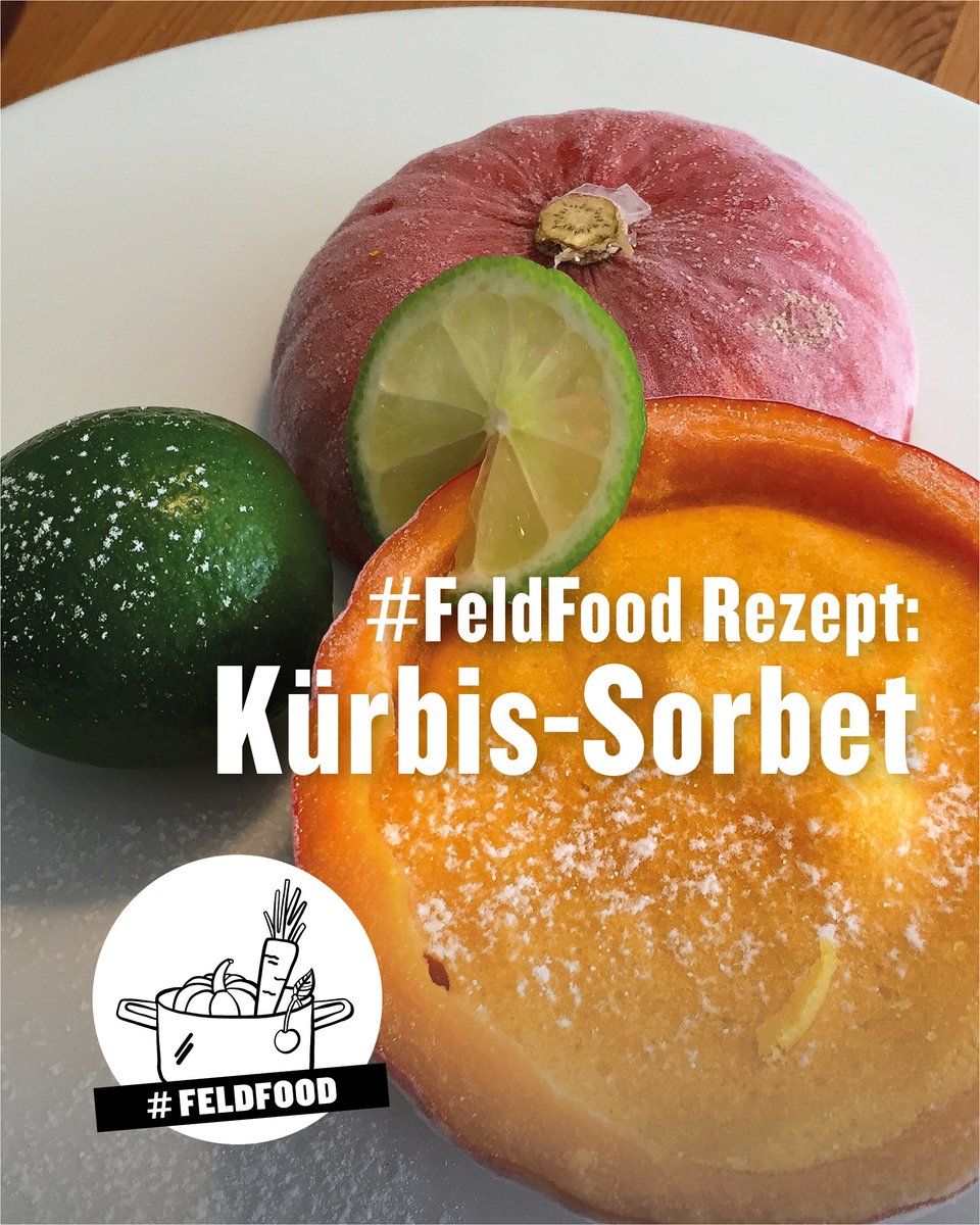 JuckerFarm's tweet photo. Die Kürbissaison steht vor der Tür! Als Einstimmung haben wir ein feines Sorbetrezept für euch - und zwar mit einem #Sommerkürbis (auch bekannt als Grillkürbis). 

Zum Rezept auf dem #FarmTicker:
https://t.co/zpjTk9GxMJ https://t.co/5Svi3tCPIq