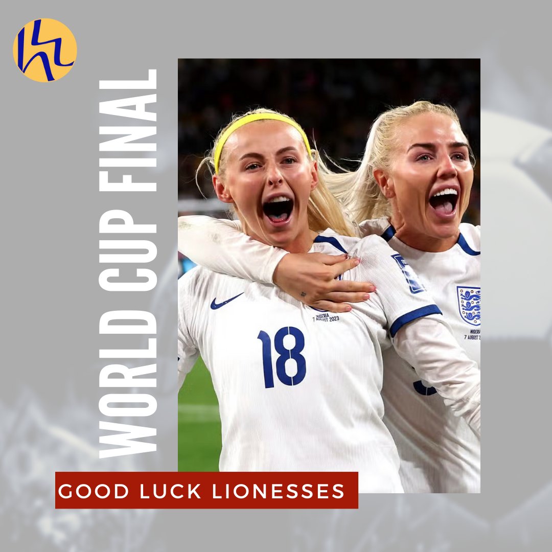MorlingsLaw's tweet photo. Good luck to our Lionesses today who are playing against Spain in the Women's World Cup final! ⚽ 
#WomensWordCup #Lionesses https://t.co/ihBx1BAAYh