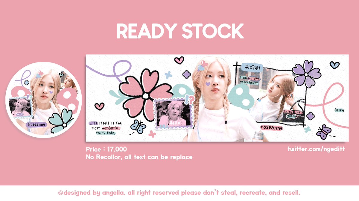 ngeditt's tweet photo. manteman help rt yah aku punya layout ready stock fairy theme🧚🏻‍♀️ foto rose blackpink  terbaru<3 yang mau boleh dm aku, harga tertera. makacii #zonauang #zonaba https://t.co/mKUrDHgiXT