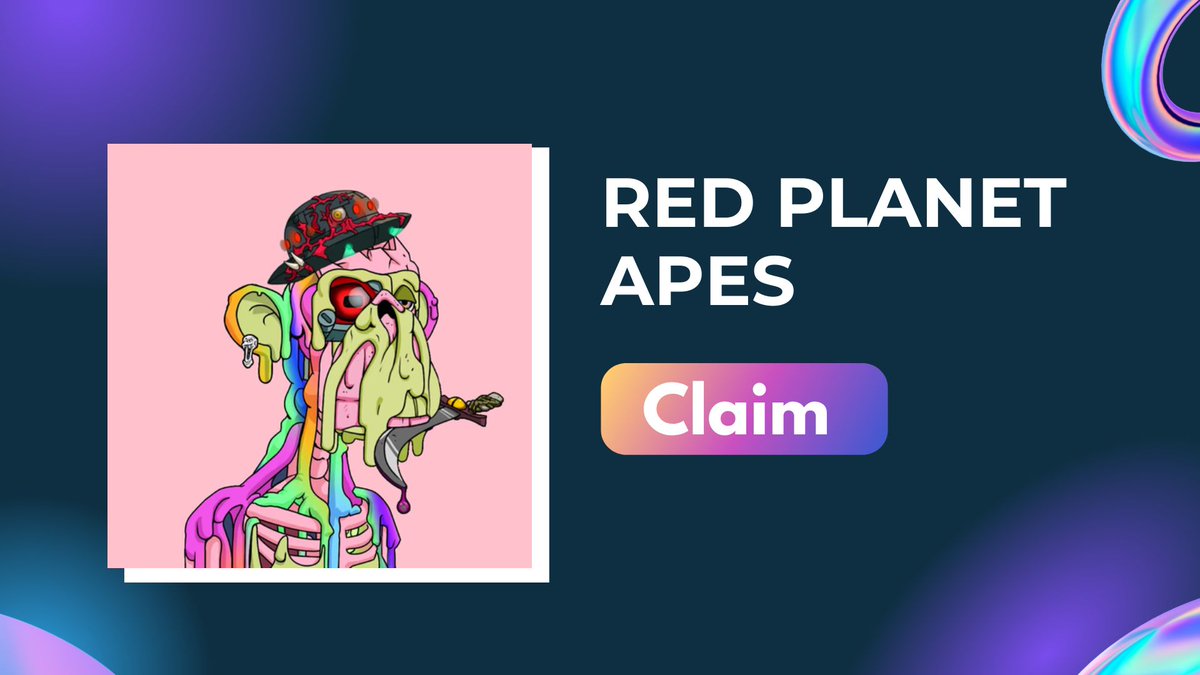 PepperCrypto_'s tweet photo. Red Planet Ape NFTs Mint Live 🎉

Join Giveaway ✅

👇GO👇
https://t.co/jADbZ6SbMm https://t.co/KD4YiMWDKO