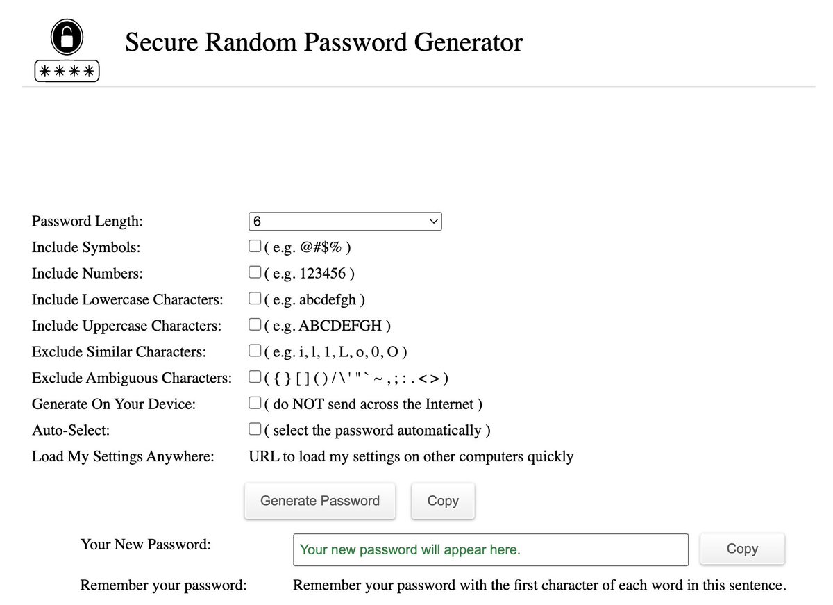 password_gen's tweet photo. Introducing Secure Random Password Generator  

https://t.co/kfXH67yYH6 

Generate secure random passwords with our online tool  

#PasswordGenerator #OnlinePasswordGenerator #RandomPasswordGenerator #SecurePasswordGenerator #CreatePassword #GeneratePassword #RandomPassword https://t.co/ma5uSvMavd