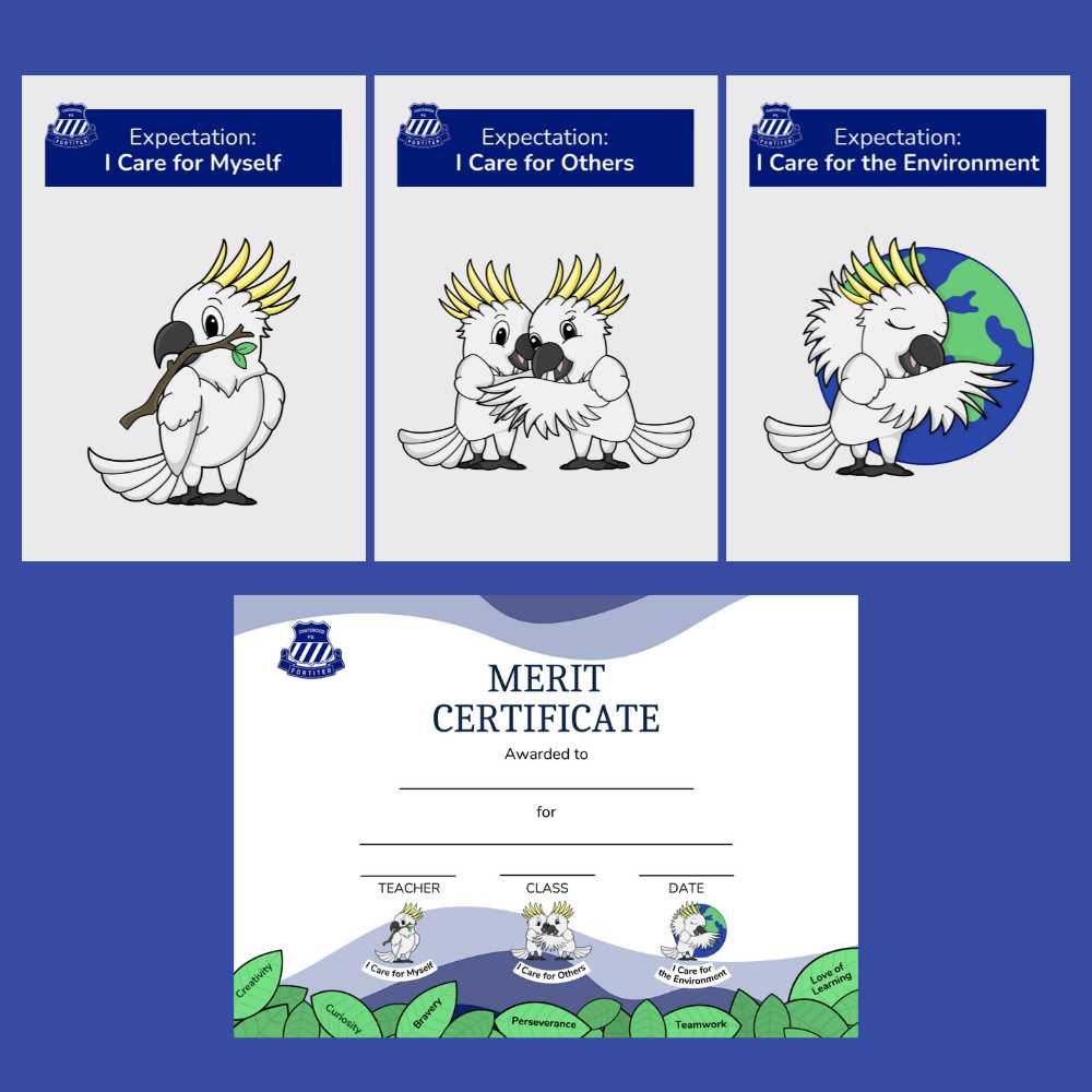 We're on a mission to make graphics engaging, contextually relevant and simple to understand for staff and students!

Here is a set of mascot designs we created as part of a branding project for school-wide expectations around behaviour at Chatswood Public School. Get in touch!