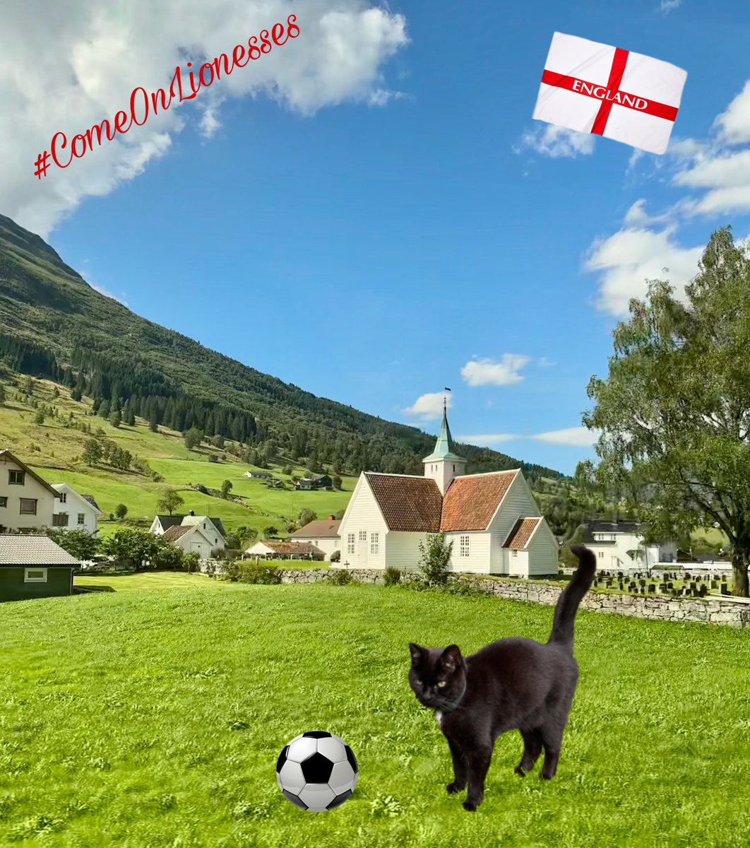 We want to wish all the luck in the world to our #Lionesses, all the way from Norway ⚽️ #comeonengland #ComeOnLionesses 🏴󠁧󠁢󠁥󠁮󠁧󠁿