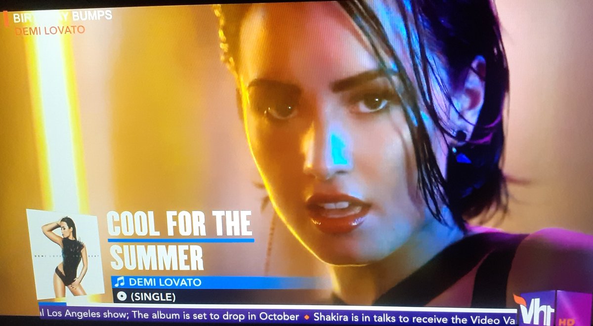 Thanks for Playing @ddlovato Music videos today on her 31st Birthday. 😭😭😭 @Vh1India 
I really hoped it continued for another hour though. 😭😭
#Vh1Playlist #Vh1BirthdayBumps #GetWithIt #Vh1India #HappyBirthdayDemi