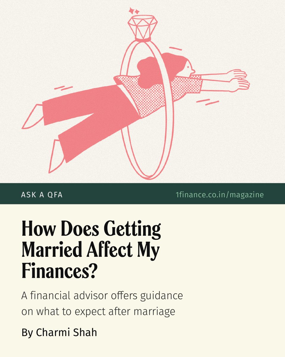 1FinanceHQ's tweet photo. For newlywed couples, it is important to clearly define individual and shared expenses and set budgets that are in alignment with your short, medium and long-term financial goals.

In addition to this, it’s advisable to have a financial plan for working towards your ambitions at various stages of life.

In our latest issue, our qualified financial advisor, Charmi Shah (@charmicfp), explains how to allocate your income based on your financial goals and lifestyle for a secure future together.

Read more on 1 Finance magazine: https://t.co/2AjlSnfr5J