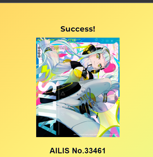 RahulSuradkar's tweet photo. I just claimed "AILIS " No.33461 by @IZUMOofficial #SAIbyIZUMO https://t.co/QBvIpl4hoB https://t.co/uaap3ZZtIc