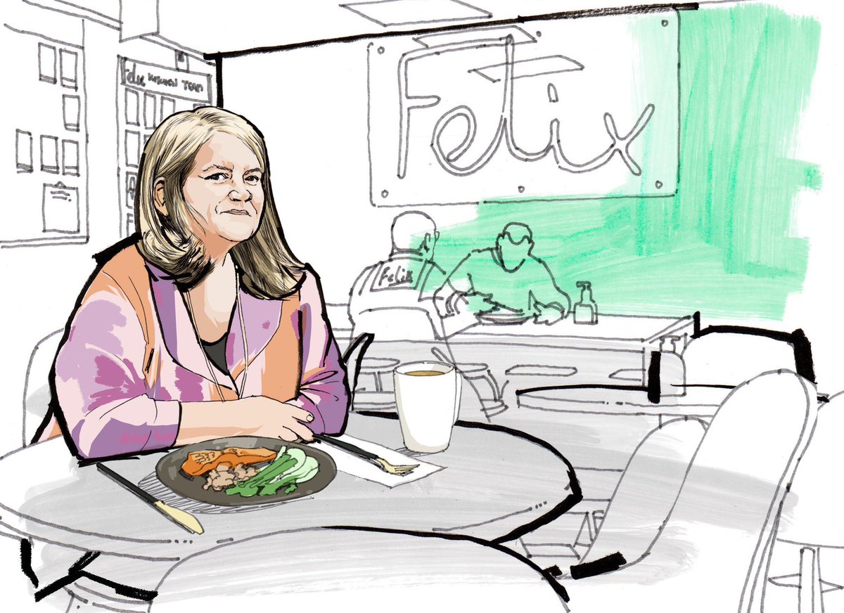 This months <a href="/ObsFood/">The Observer Food</a> illustration is the government official Baroness Casey. Catch it online &amp; in print today theguardian.com/food/series/lu…