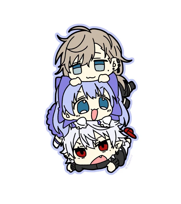 もちもちかなちーくず#かな絵 #ちーあーと #KuzuArt #KCK 