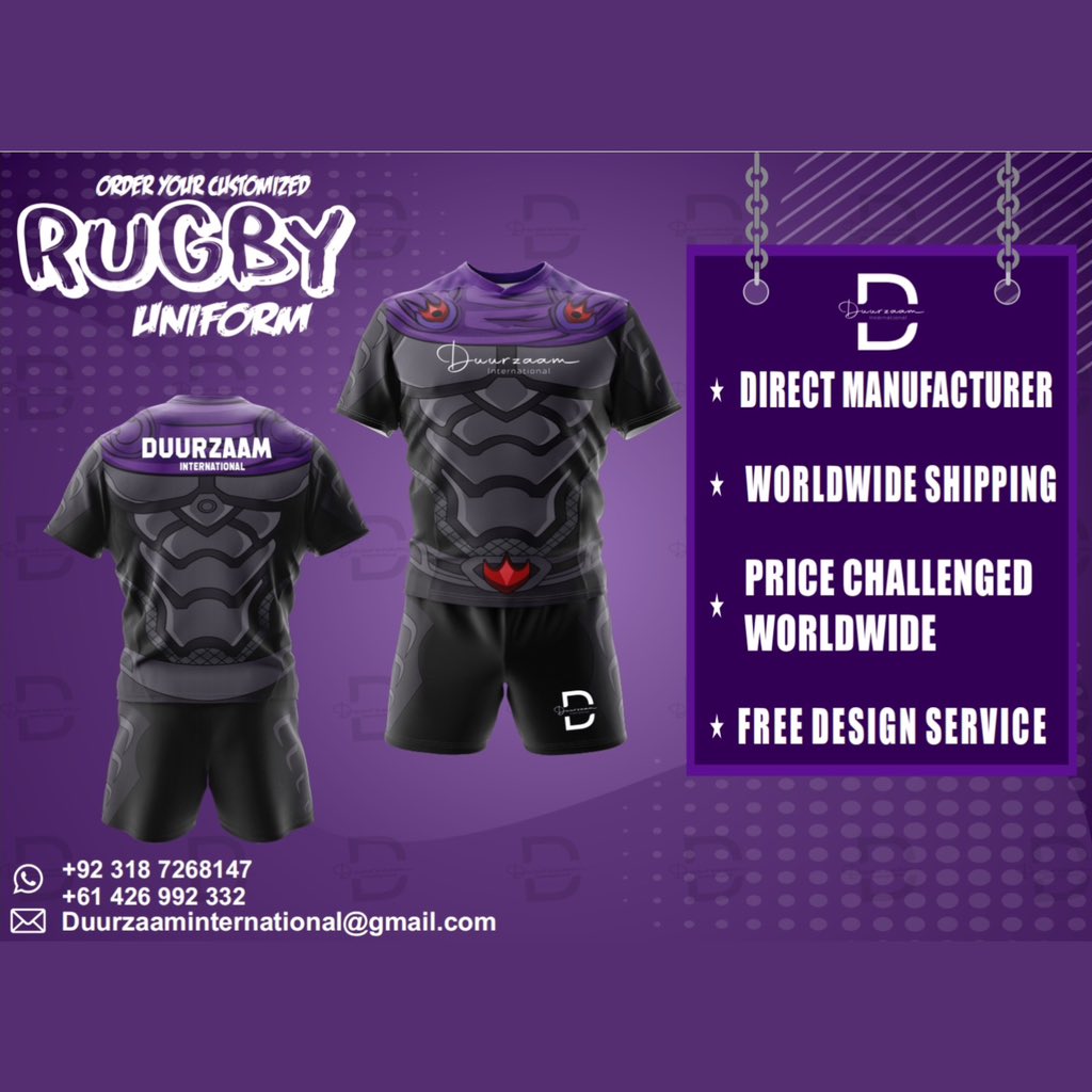💥Customised rugby uniform💥

#RugbyLife #RugbyLove #RugbyPassion #RugbyNation #RugbyFamily #RugbyGames #RugbyTraining #RugbyCommunity #RugbyFans #RugbySkills #RugbyInspiration #RugbyMotivation #RugbyGoals #RugbyTeam #RugbyMatch #RugbySuccess #RugbyChampion #RugbyChallenge