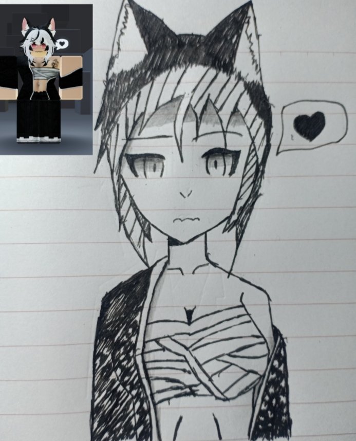 NFRNFR34's tweet photo. it's nothing much I'm just practicing so I can draw Hantai https://t.co/R0YqKUKedR