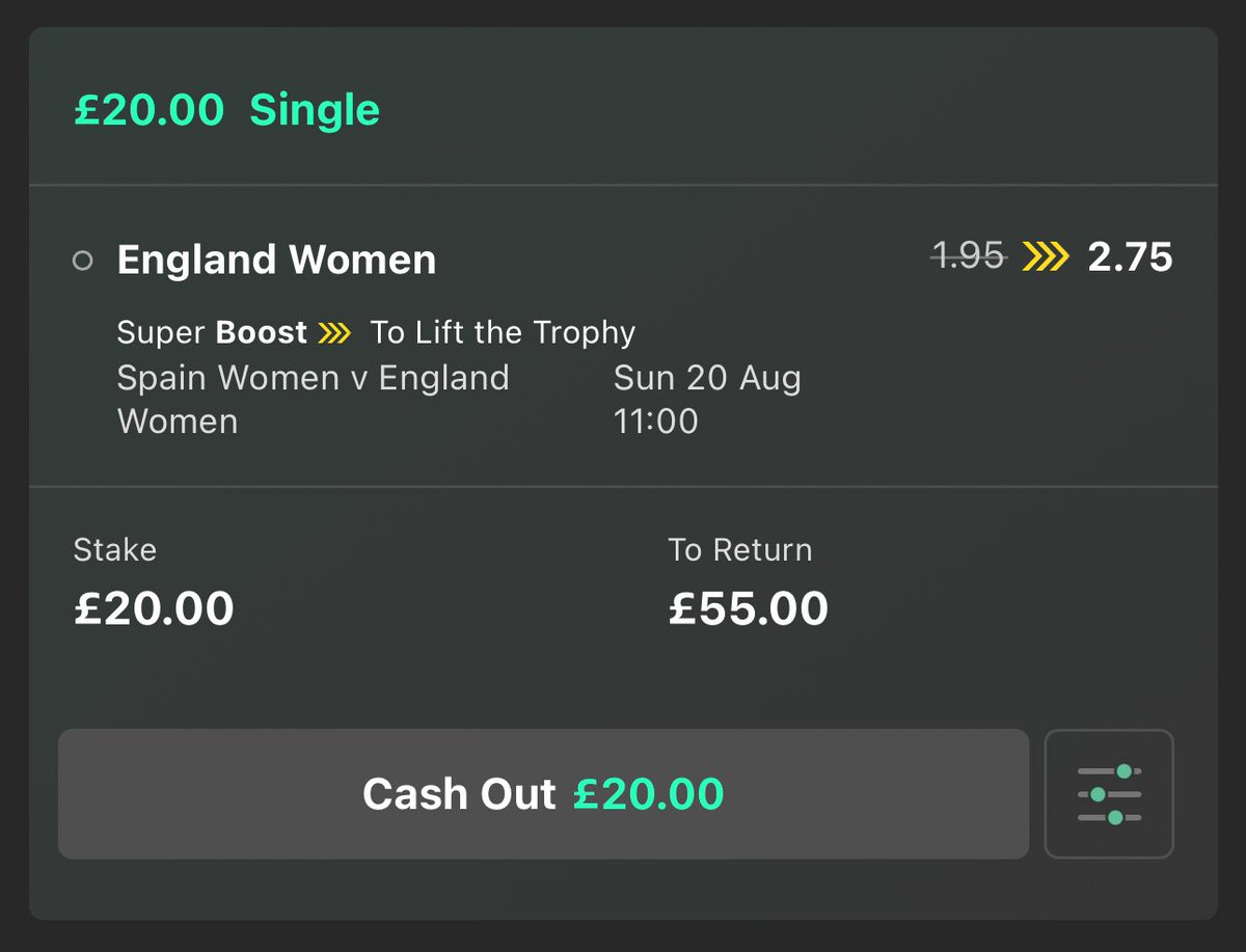 😍 £55 FREE CASH GIVEAWAY!!!

If England Women BEAT Spain to win the World Cup, I’ll give £55 cash to one of you! 🏴󠁧󠁢󠁥󠁮󠁧󠁿 💰 

❤️🔁 LIKE / RT to enter!!!!