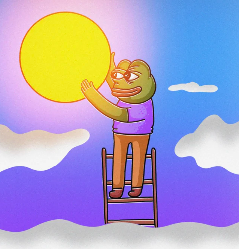 Pepe_AI_Bsc's tweet photo. Rise and shine $Pepe fam!

#PepeAI #Pepe #AI https://t.co/MOACqyZzYx