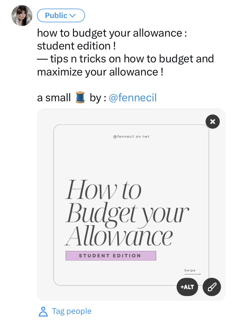 hi @ #studytwt #studytwt peeps!

will be postung this thread about budgeting soon!

reply your un if you want to get tagged 😋