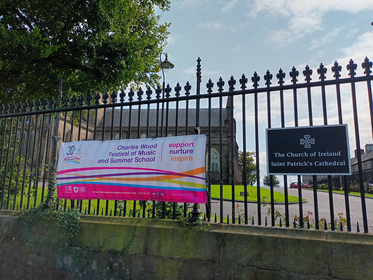 CW_Armagh's tweet photo. The 30th #CharlesWoodFestival is here, and we can’t wait to get started! 🎶
Join us for our #FestivalofHymns at 3pm and #OpeningConcert at 8pm in St Patrick’s COI Cathedral, Armagh. Free admission with a retiring collection.
#CWF2023 #30thFestival #LoveChoral https://t.co/qfE0a5LJCy