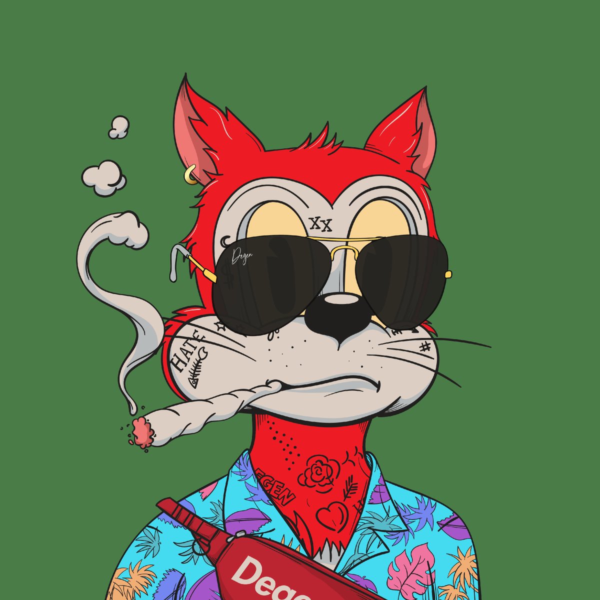 Justin Hearn 🛡️ (@drinkyouroj) on Twitter photo Now that is one cooooool cat 😻❤️🔥 (courtesy of <a href="/bear__artist/">Har art❤️ Memecoin</a>)!
I love the #DegenToonz #NFTCommunity. 🥰
#web3 #NFTartwork #artwork #nftcollector Now that is one cooooool cat 😻❤️🔥 (courtesy of <a href="/bear__artist/">Har art❤️ Memecoin</a>)!
I love the #DegenToonz #NFTCommunity. 🥰
#web3 #NFTartwork #artwork #nftcollector