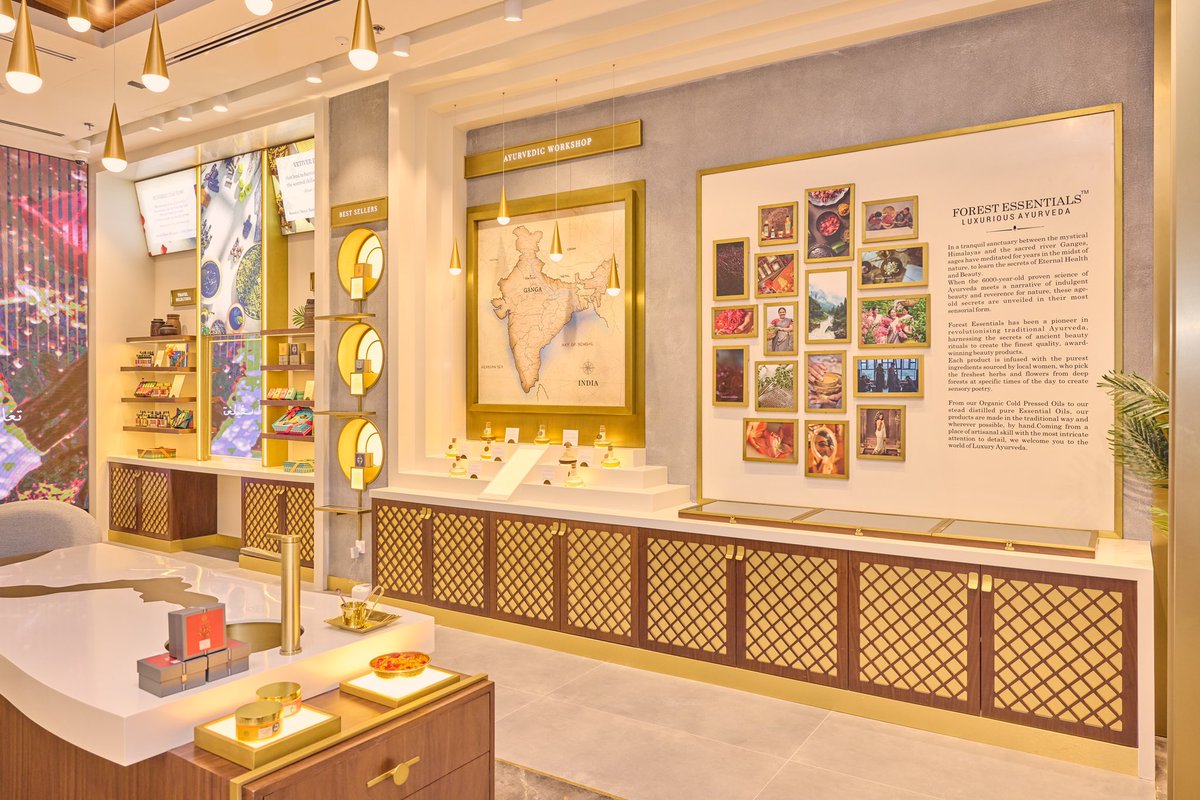 We are proud to announce the opening of #ApparelGroup’s Forest Essentials’ new store at <a href="/CityCtrDeira/">City Centre Deira</a>. This marks the brand’s 2nd store in the #UAE and 3rd store in the #GCC.