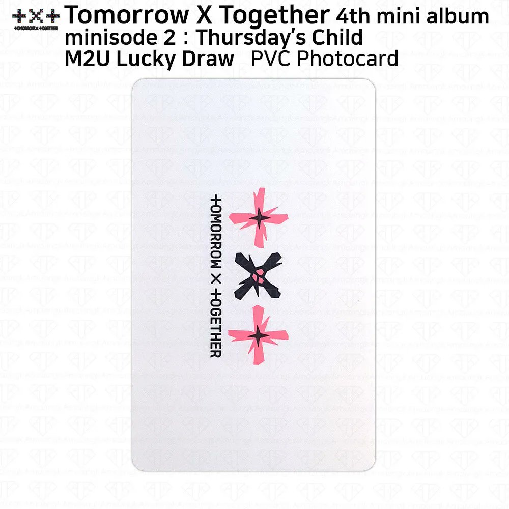 AgustDismydaddy's tweet photo. Extra merch giveaway ++

(1) winner TXT 4th Mini Album Minisode 2 Thursday's Child Lucky Draw PVC Photocard M2U Taehyun

!rules 
• rt &amp; like 
• mbf 

for PH MOAs only 🇵🇭

- ends next weekend same time as hoshi PC ga :) 

# free claim tomorrow x together semi rare pc https://t.co/j2NJydGWiD