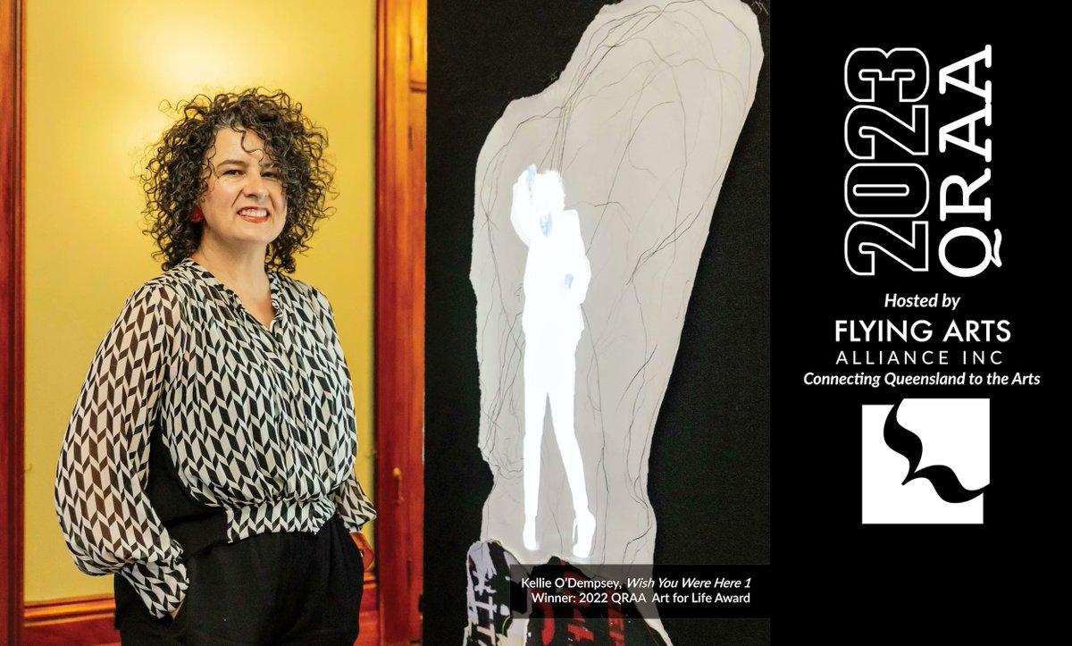 Enter your artwork for the 2023 QRAA and a chance to share the $140,000+ prize pool. The major prize, the Art for Life Prize, comes with a $40,000 prize. Last year's winner was Kellie O'Dempsey with 'Wish you were Here'. Head here to find out more: buff.ly/3OEMSil