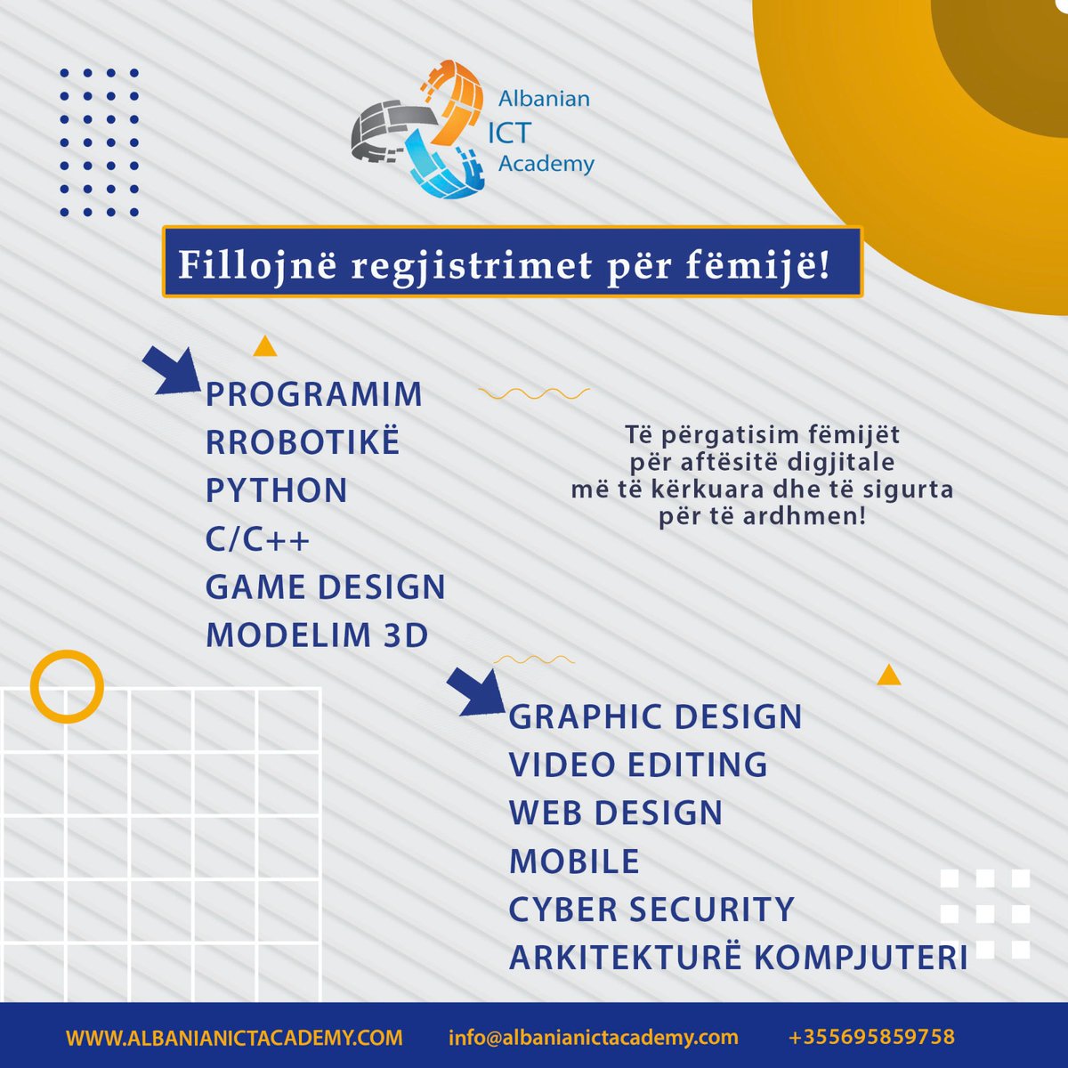 Albanian ICT Academy tweet media