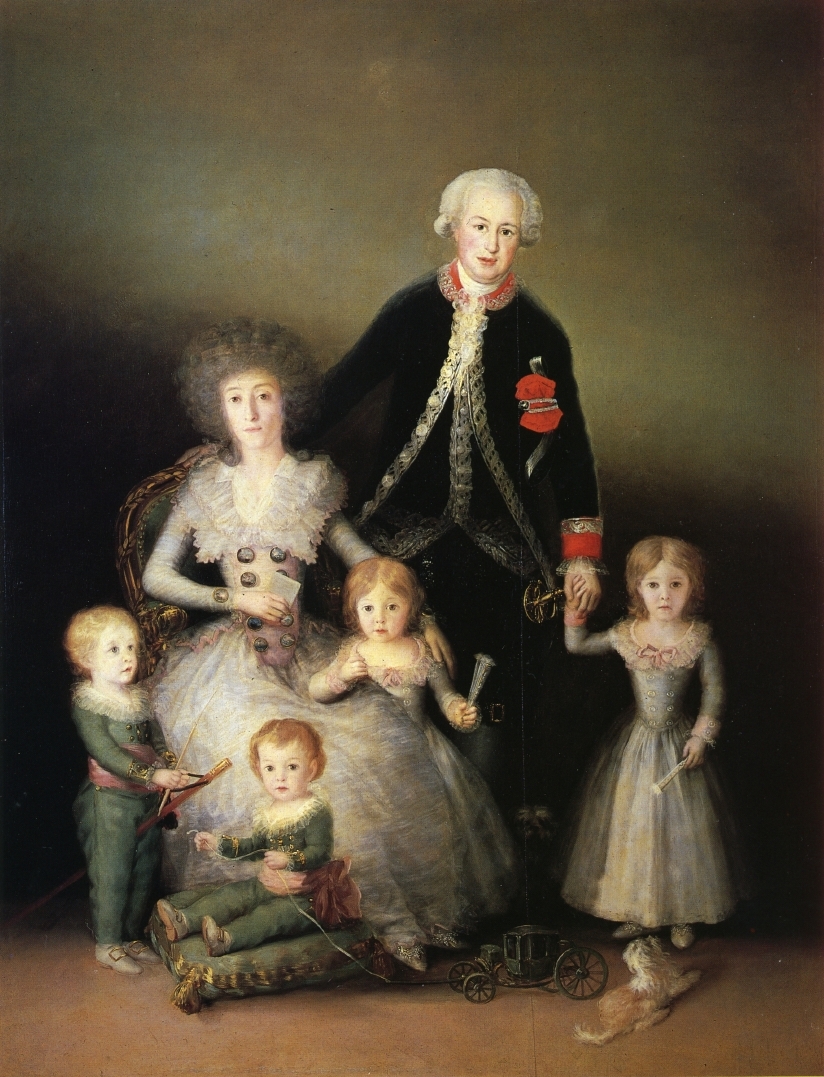 artistgoya's tweet image. The Duke of Osuna and his Family, 1788 wikiart.org/en/francisco-g…