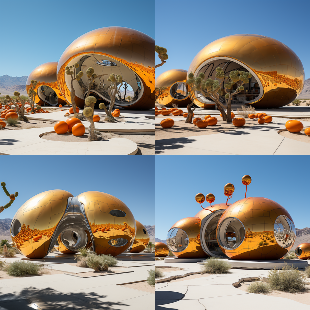 Rare_Ai_Curator's tweet photo. Golden Bean Variations with Living space inside
Would you live in one of these?
#Chicago #ChicagoScanner #architecture #chicagoland #la #RareAi #designinspiration #luxury #losangeles https://t.co/lVCrFqYOau