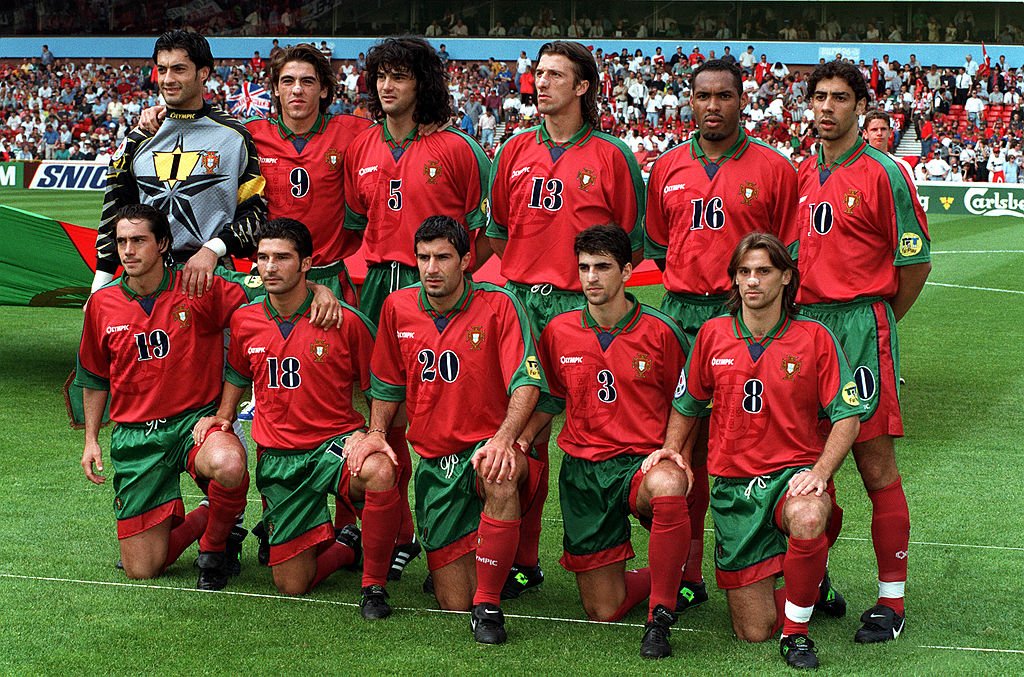 90sfootball's tweet image. Portugal, Euro '96.
