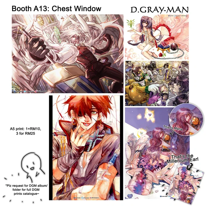 AniManGaki Catalogue Part 4/7

#AniManGaki2023 #Dgrayman #dグレ 