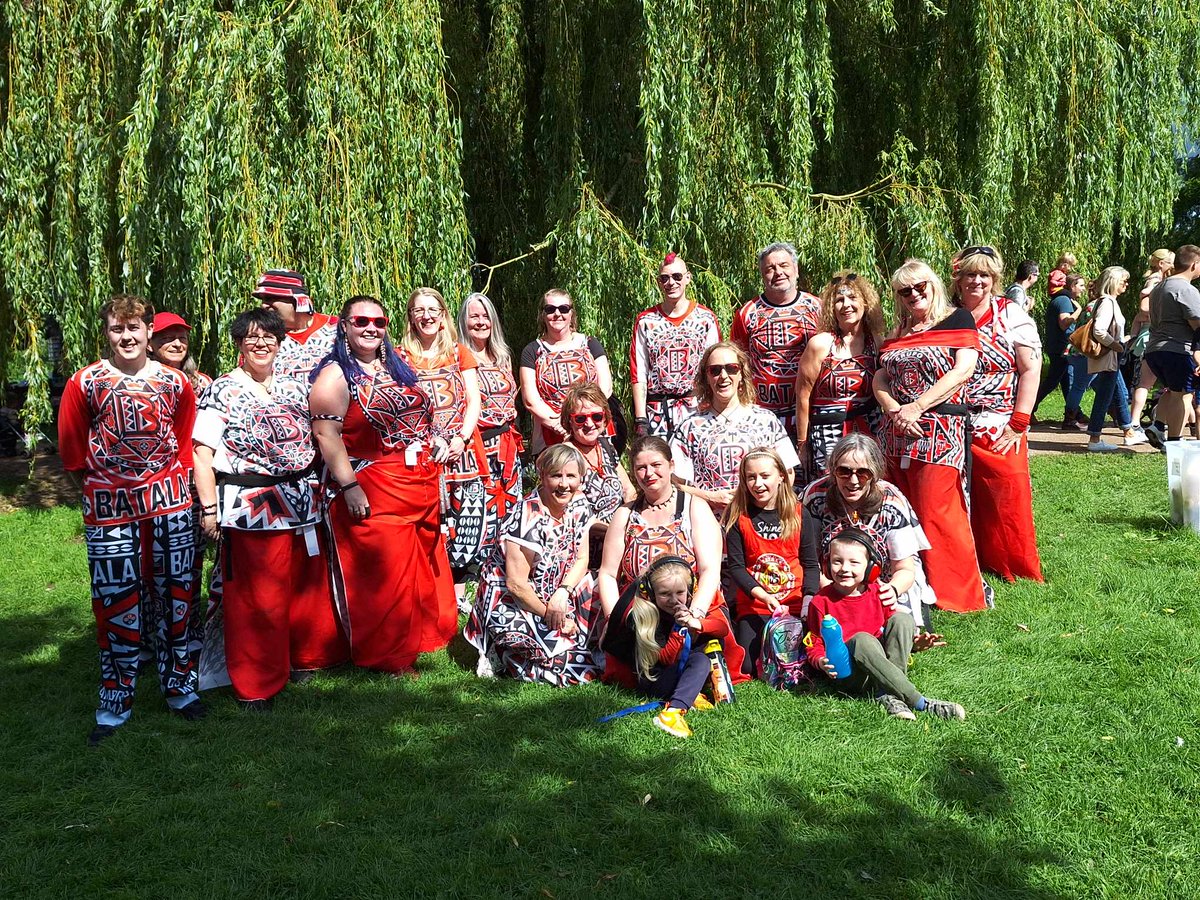 BatalaBangor's tweet photo. Ellesmere was superb. What a great day and the first gig for some of our new players. Well done Kieran and Gwenno, you were amazing!
Thankyou Batala Bermo and Batala Mersey for swelling the ranks. https://t.co/Me9nd3e8Ex