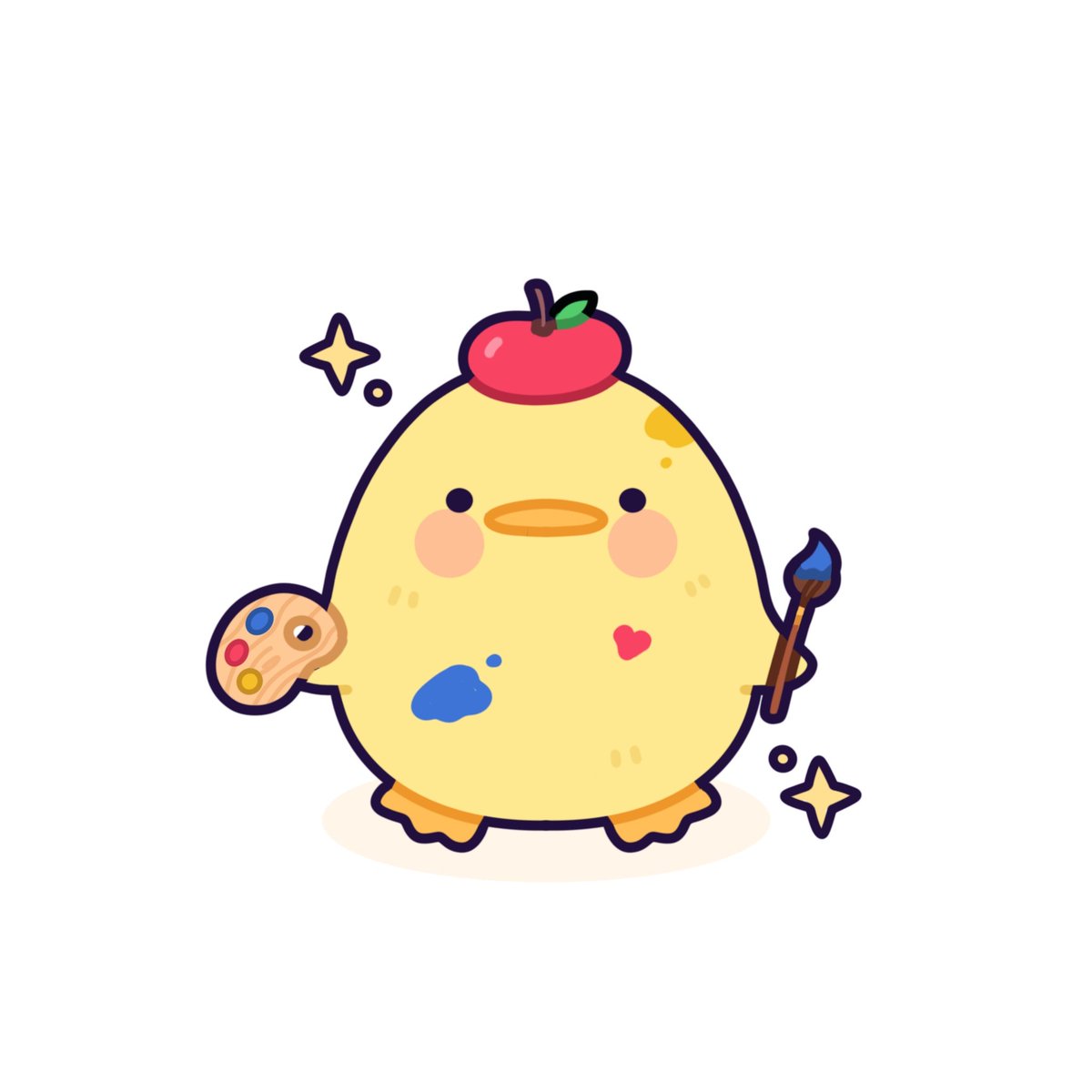 「art 」|Anelien ✨ sticker con day 2✨のイラスト
