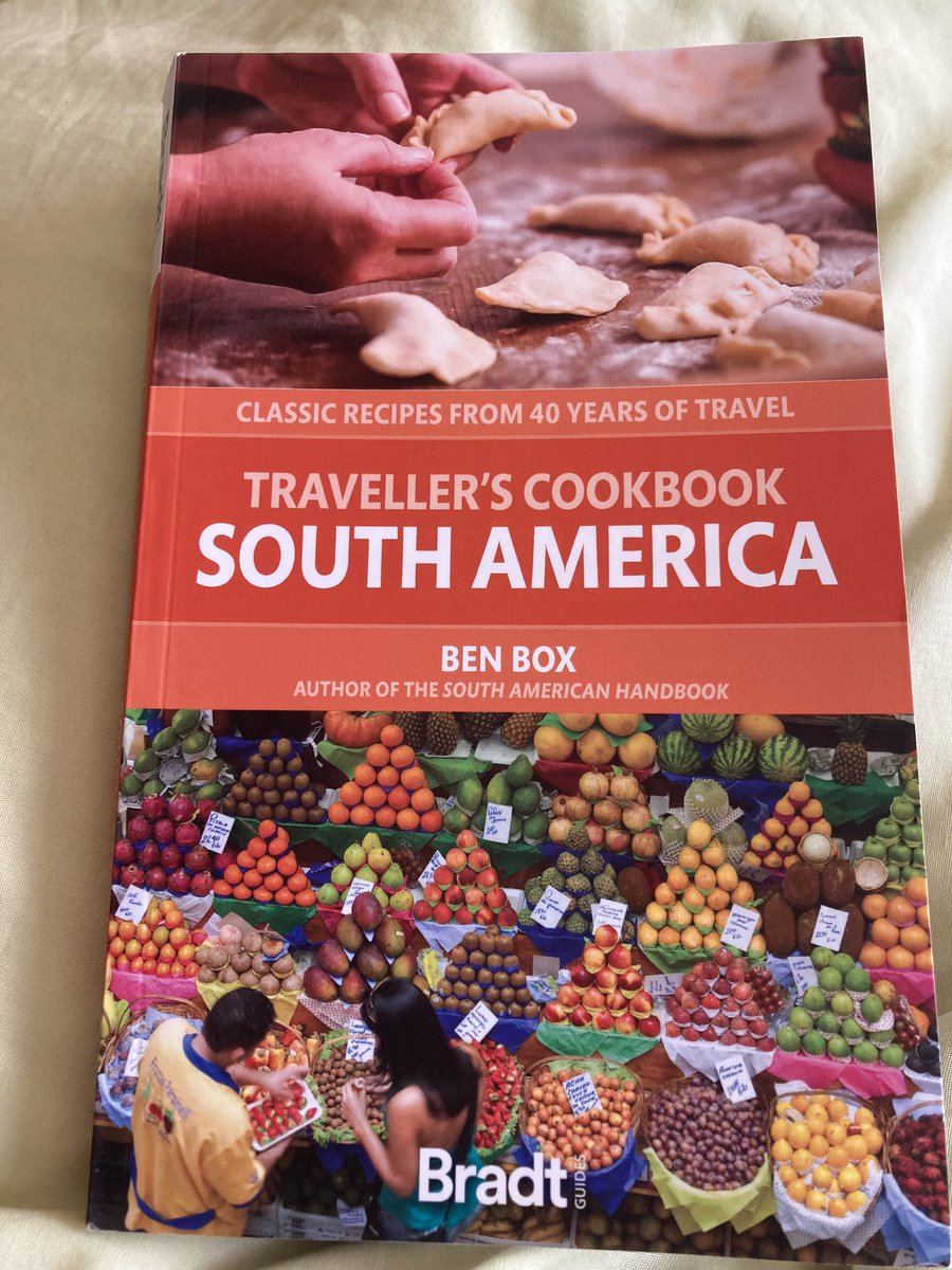 I’m loving this book by my daughter’s cricket 🏏 coach 📕 💙.  (Brings back memories of my uni Geography studies too.) History, Cultural Studies and Food in one book - perfect combo 🤩 Highly recommended <a href="/BradtGuides/">Bradt Guides</a> <a href="/BenBoxSah/">Ben Box</a>