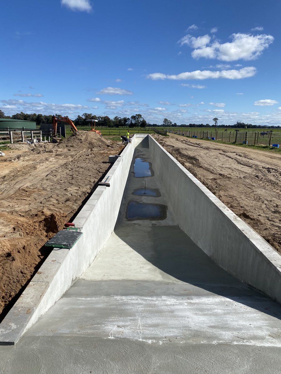 Another step closer before our pool is finished for our elite athletes. Been worth the wait.