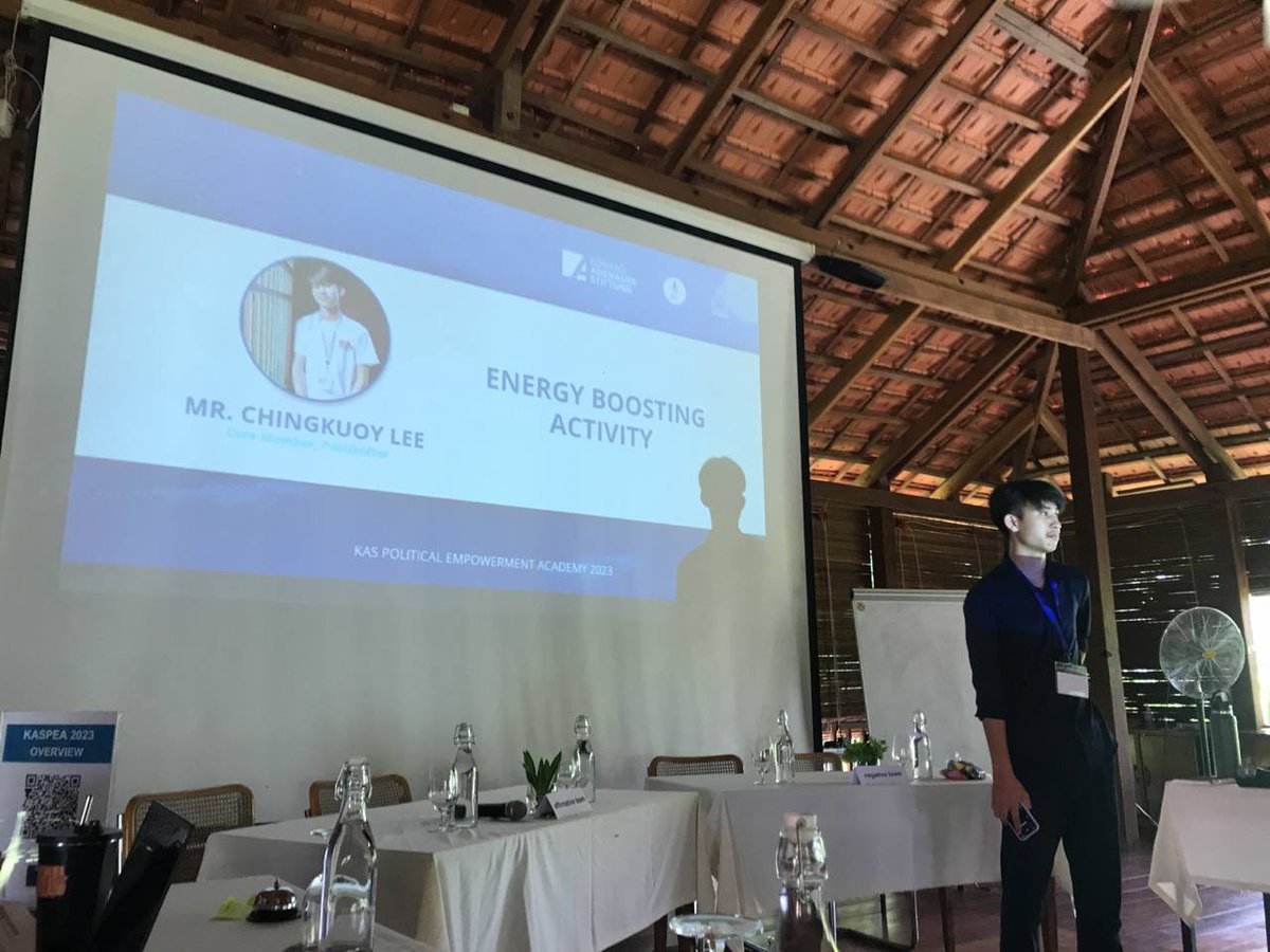 ChingkuoyL's tweet photo. #KASPEA a 4 day study conducted by #KASCambodia collaborated with #Banteaysrei &amp; #Polikoffee with the theme of community-based development and empowerment! 

#Politikoffee #KASPEA2023 #youthKH https://t.co/NiSgsIK5ZQ