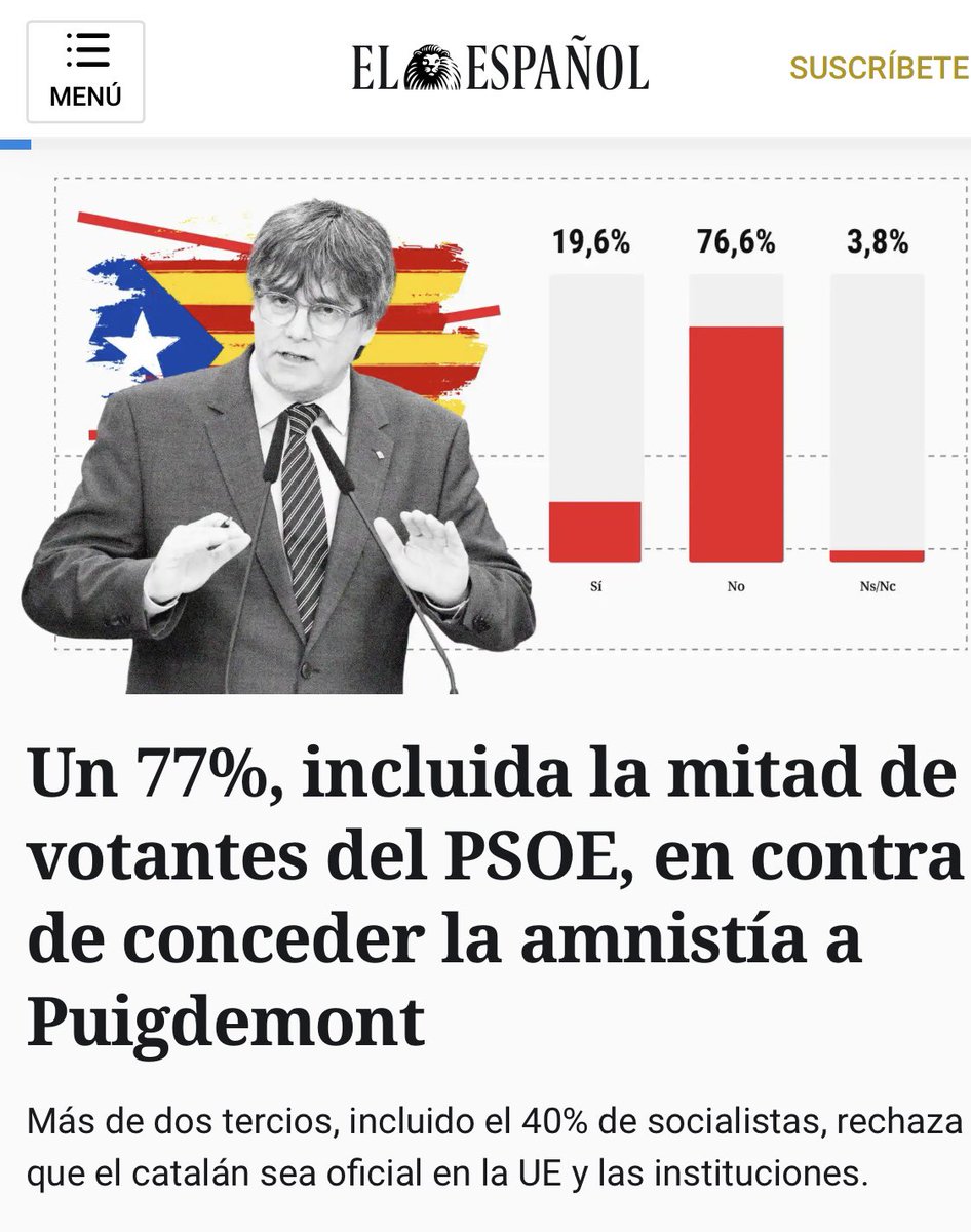A <a href="/sanchezcastejon/">Pedro Sánchez</a> lo q digan u opinen la mayoría de los españoles , incluso lo q él diga, le importan una higa

Su único objetivo es seguir “abrochado” al Falcon y la Moncloa

Se cachondea de los españoles, y más de los q le votan
