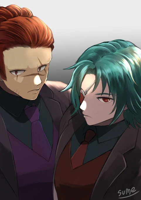 マグニス様とフォシテス#talesofsymphonia #テイルズオブシンフォニア #talesof #テイルズ #illustration 