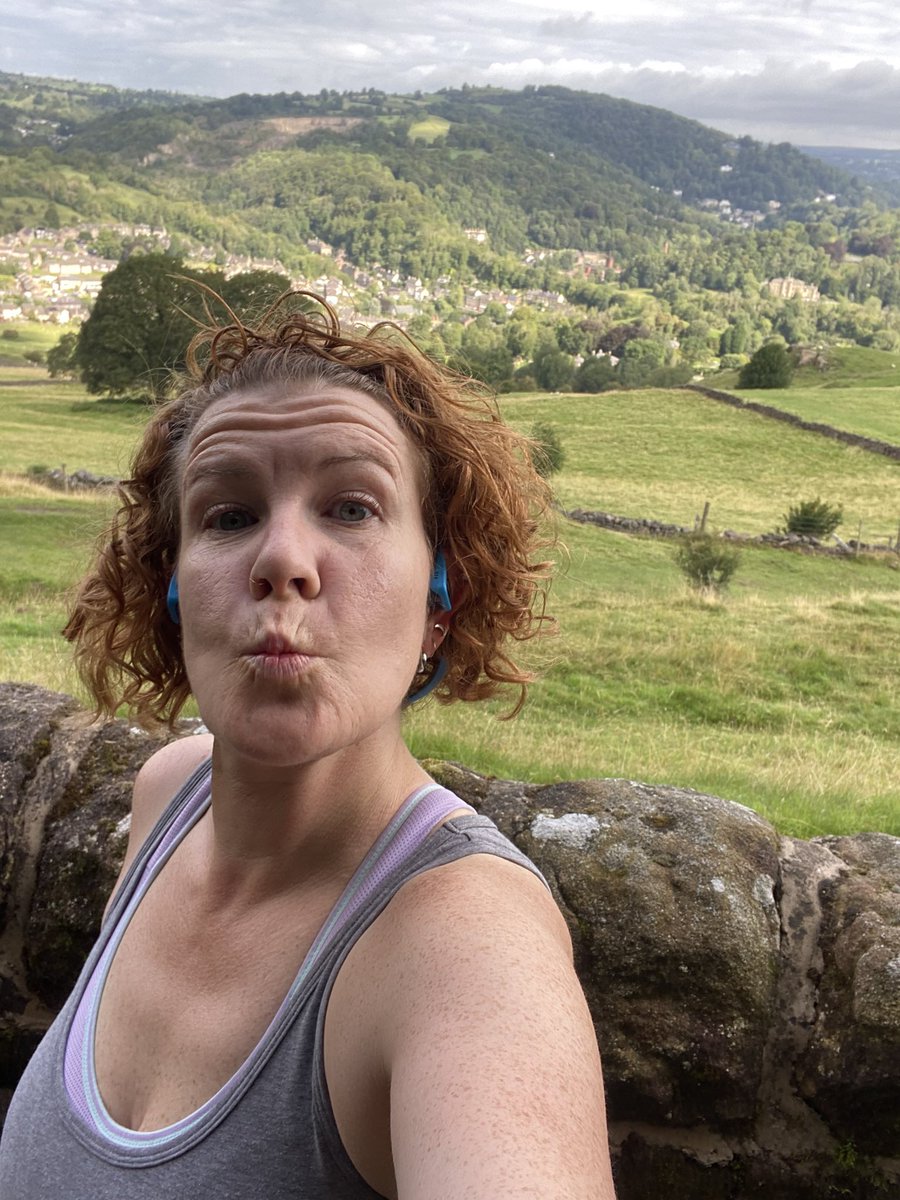 musingsofarunn1's tweet photo. Perfect start to a week in Derbyshire with a 4mile #buggyrun with 500ft of elevation 🙈the #gurn is real! Plus kid is getting heavy!! @UKRunChat @TeachersRunClub #highpeaktrail https://t.co/OMQ6ZM8fcN