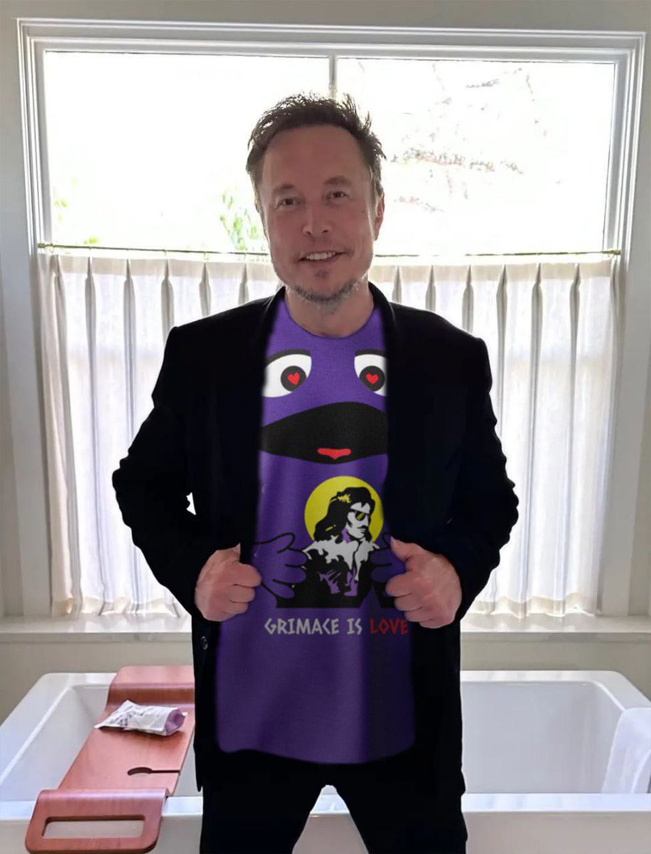 dumpboy666's tweet photo. G - group of
R - radical
I - investors 
M - make
A - a lot of 
C - cash
E - easy

@Grimacedogchain 

#Grimace
#GrimaceCoin
#ElonWin https://t.co/OCNUAJl0b9