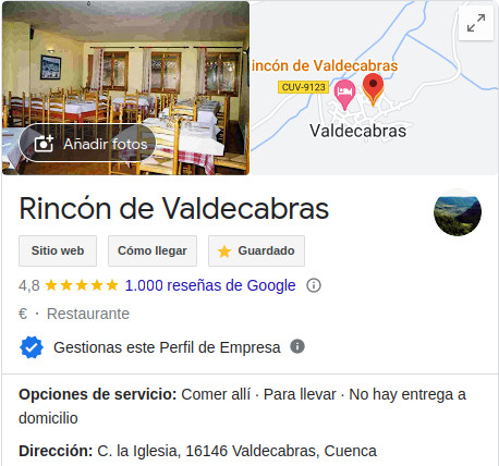 Rincón d Valdecabras tweet media