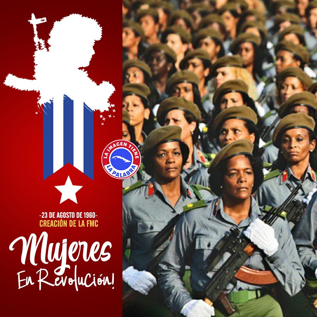 · La Revolución ha significado mucho para la mujer cubana. Y dentro de la Revolución, la dirección revolucionaria se esfuerza por abrir más y más oportunidades a la mujer".#MujeresEnRevolución#CubaPorLaVida #CubaCoopera <a href="/cubacooperaven/">Brigada Médica Cubana en Venezuela</a> <a href="/MINSAPCuba/">Ministerio de Salud Pública de Cuba</a> <a href="/japortalmiranda/">José Angel Portal Miranda</a>