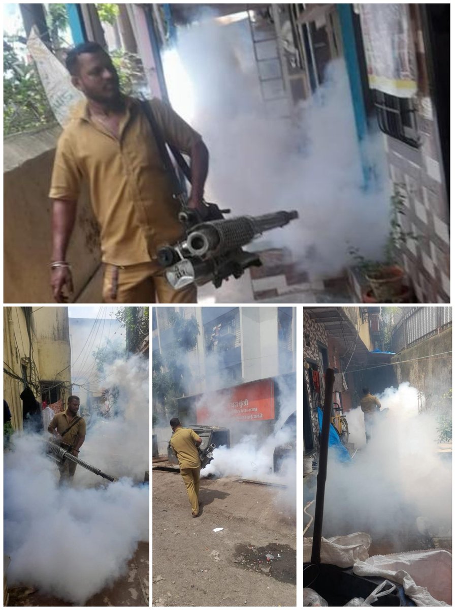 suvarnakaranje's tweet photo. प्रभागातील नागरिकांना डेंग्यू मलेरिया सारख्या मच्छरांचा त्रास होऊ नये म्हणून @mybmc @mybmcWardS विभाग मार्फत धुरफवारणी करण्यात आली .

📍मिराशी नगर व आजूबाजूचा परिसर...

#शिवसेनाशाखा११७ #Vikhrolividhansabha #Suvarnakaranje 
@mieknathshinde @DrSEShinde https://t.co/pVUiyVJ6jS