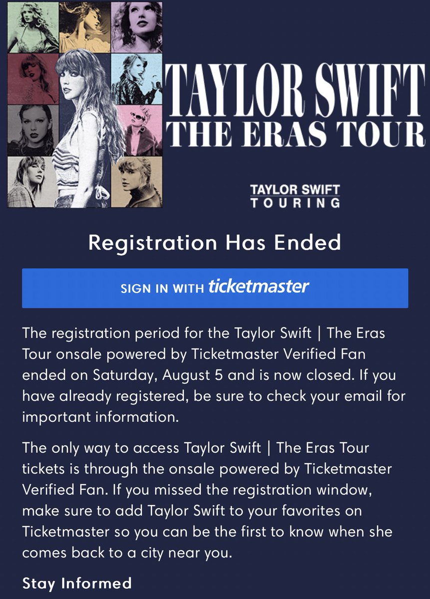 Pre sale codes for Miami, New Orleans, Indianapolis, and Toronto will be sent out today! #TSTheErasTour #MiamiTSTheErasTour #NewOrleansTSTheErasTour #IndyTSTheErasTour #TorontoTSTheErasTour