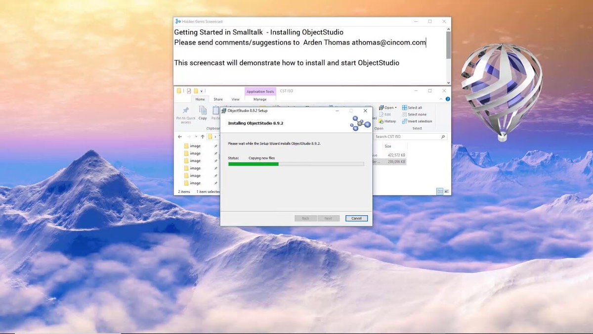 smalltalkmktg's tweet image. #TuesdayTip: Known as "The #business analyst's thinking tool," @Cincom #ObjectStudio is an ideal #solution for developing custom #applications for @Windows. 
This brief screencast demonstrates installing ObjectStudio on a Windows platform. 
Watch here: bit.ly/3cllTWi