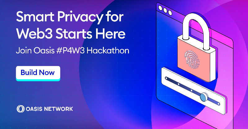OasisProtocol's tweet photo. The Privacy4Web3 Hackathon is live!

Smart Privacy starts here — Add dynamic privacy to any dApp on any EVM chain with the Oasis Privacy Layer

Get rewarded for pioneering a scalable, privacy-enabled, utility-driven Web3:

💸 $55,000 in Prizes
🧑‍💻 8 Weeks
🔐 #P4W3