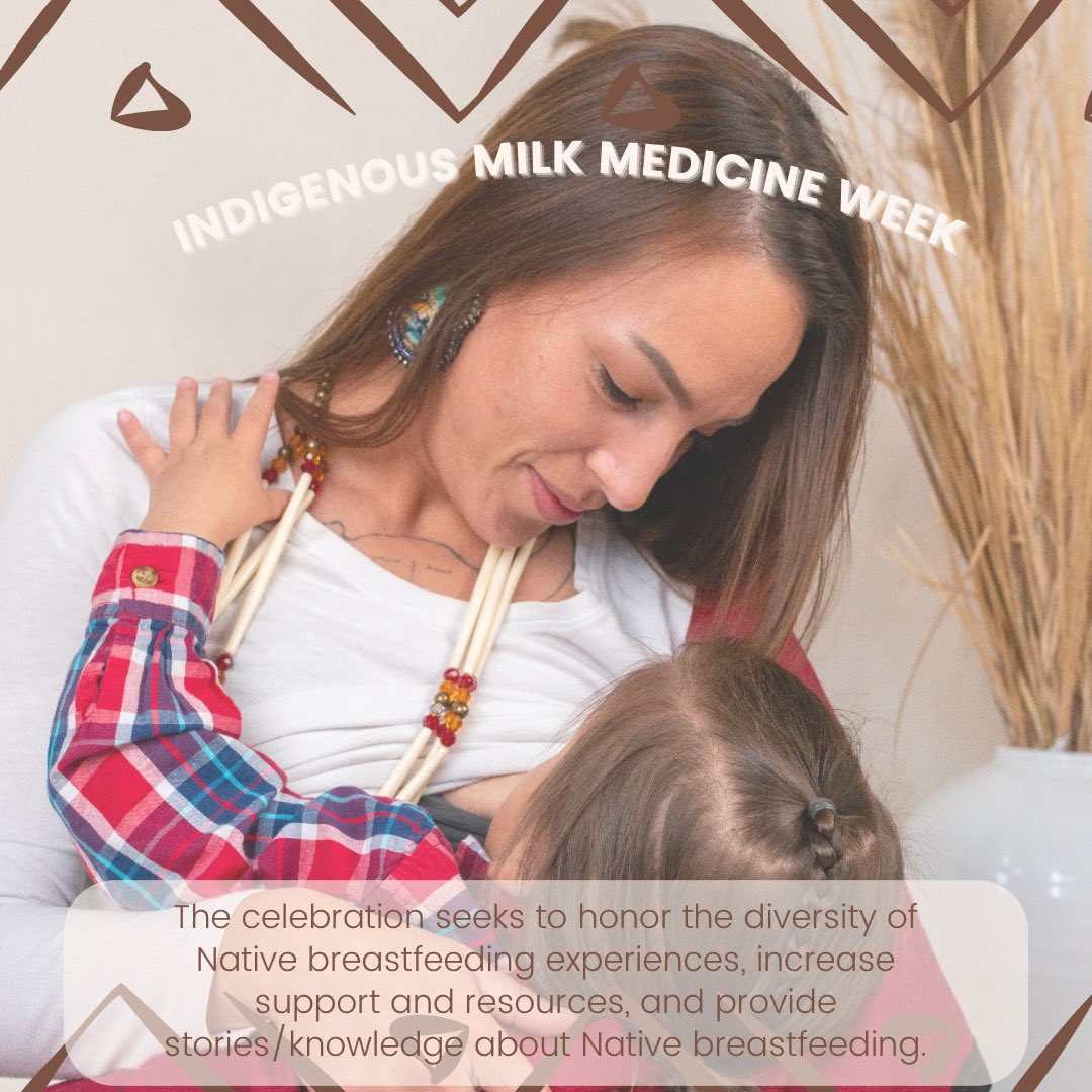 This week is Indigenous Medicine Week! We will learn together how the past has affected Native mothers in the United States, and how we can provide them support and resources to increase Native mothers breastfeeding!

Photo: @goodshield_photography of a local Ponca Tribe Momma!