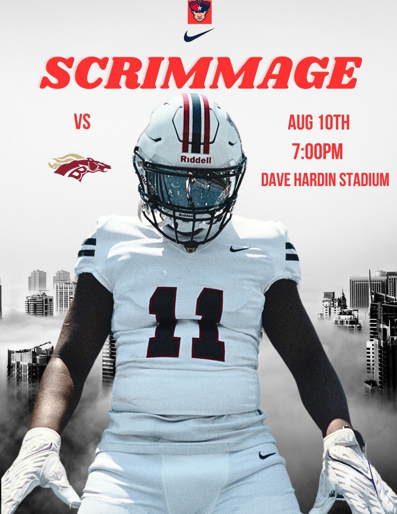 "Calling all fans! Let's rock the first home game of the year in style! Wear red and come show your support for the Paulding Patriots! 🏈❤️ #HomeGame #PauldingPatriots"<a href="/OfficialGHSA/">GHSA</a> @PCPatriotsFB <a href="/PCHSRecruiting/">PCHS Recruiting</a> #p