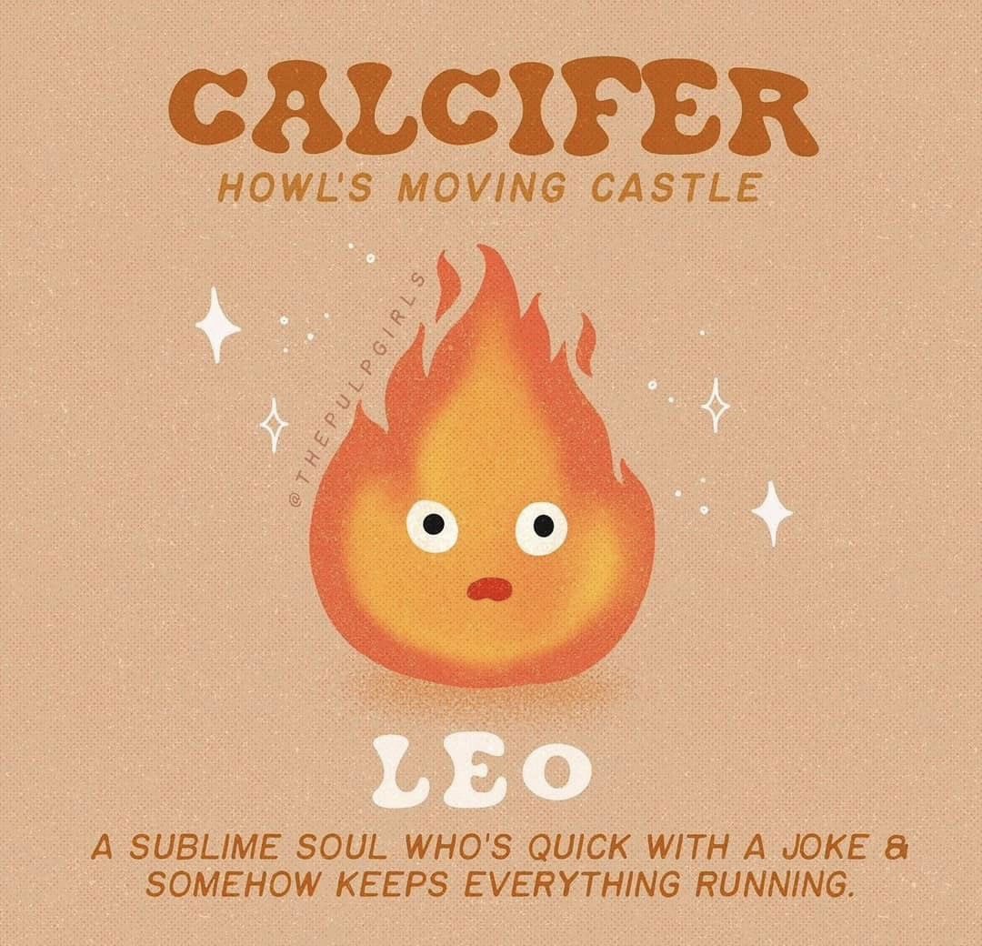 anime_'s tweet image. Thread Zodiac signs as Ghibli characters ❤️