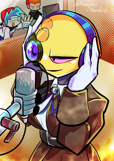 化け猫店長さんのMOD、Alemonさんのクロマティックスケール用の音素材に私めの声を採用して頂けました!ありがとうございます!!!  ご自由に歌わせて下されぃ #FNFAU_BlindBF