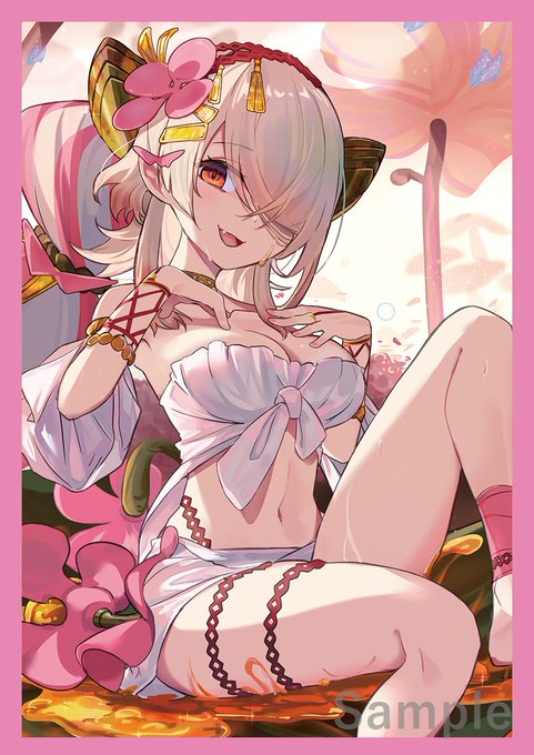 【フォロー&リツイートキャンペーン】
白詰草のアカウントをフォローして頂き、合わせてこのツイートをリツイートして頂いた方の中から1名様に、C102にて頒布予定のHSIN様(@hsinhsincookie)のスリーブとプレイマットをプレゼント致します!締め切りは8月14日までです! 