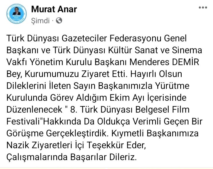 anarmurat's tweet image. #menderesdemir #türkdünyası #tdgf