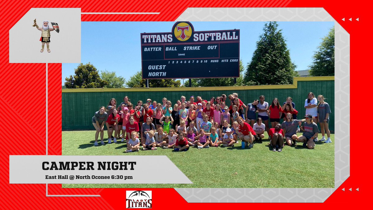 Camper Night tonight - Can’t wait to see our future Titans!!