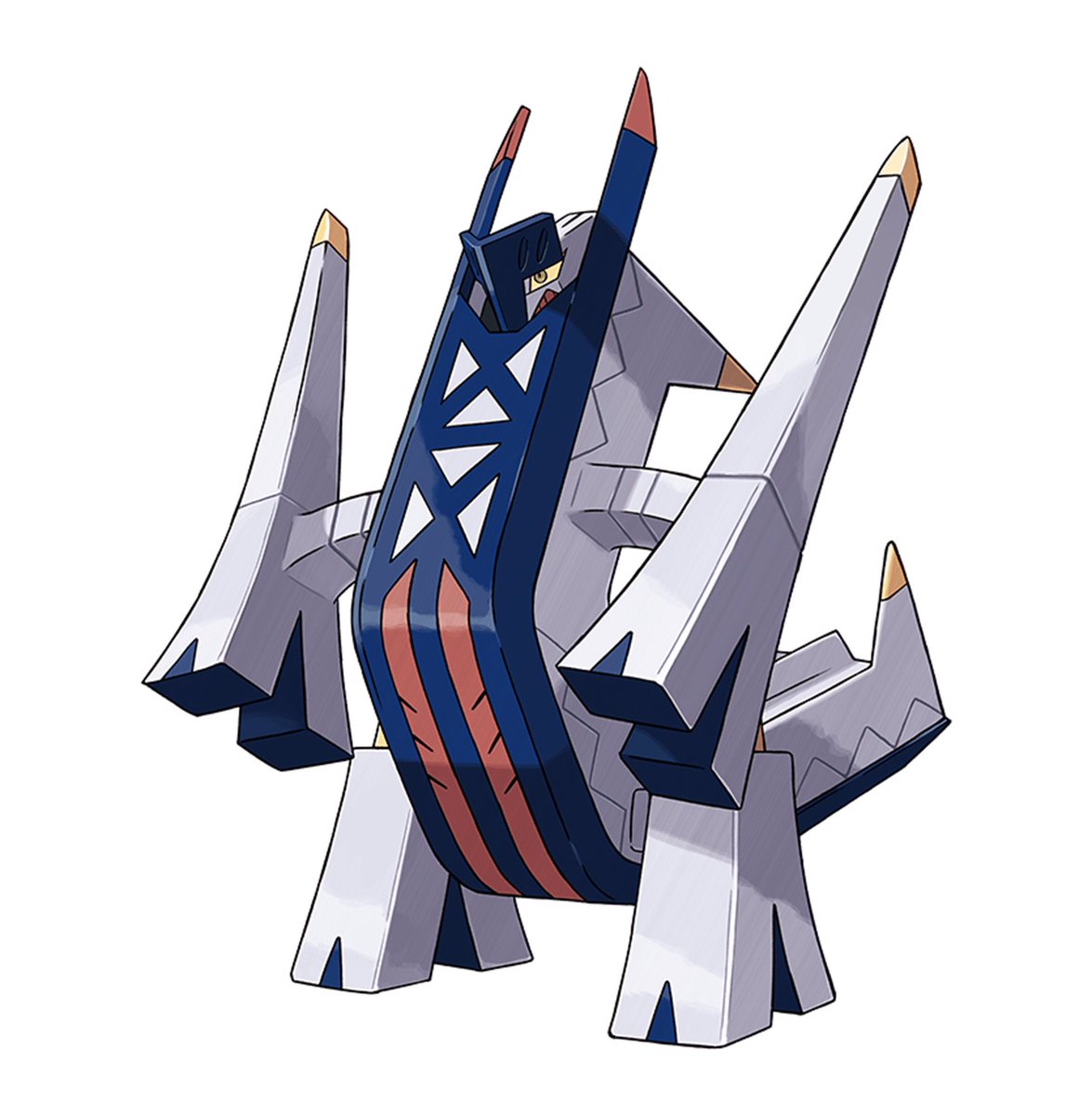 SerebiiNet's tweet photo. Serebii Update: Official artwork of Archaludon a Steel &amp; Dragon type Pokémon https://t.co/gDbXkHT3ar https://t.co/92u2dpI8JA